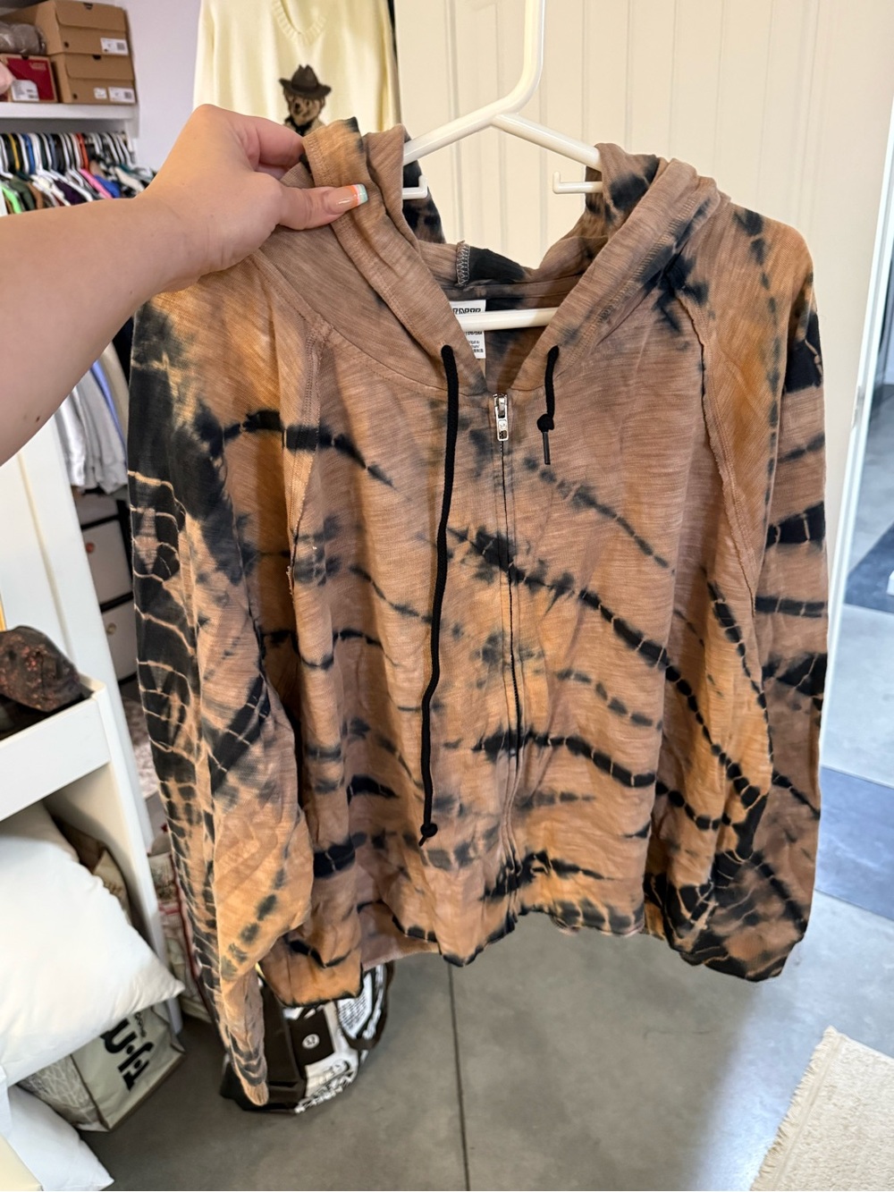 PINK tie dye jacket